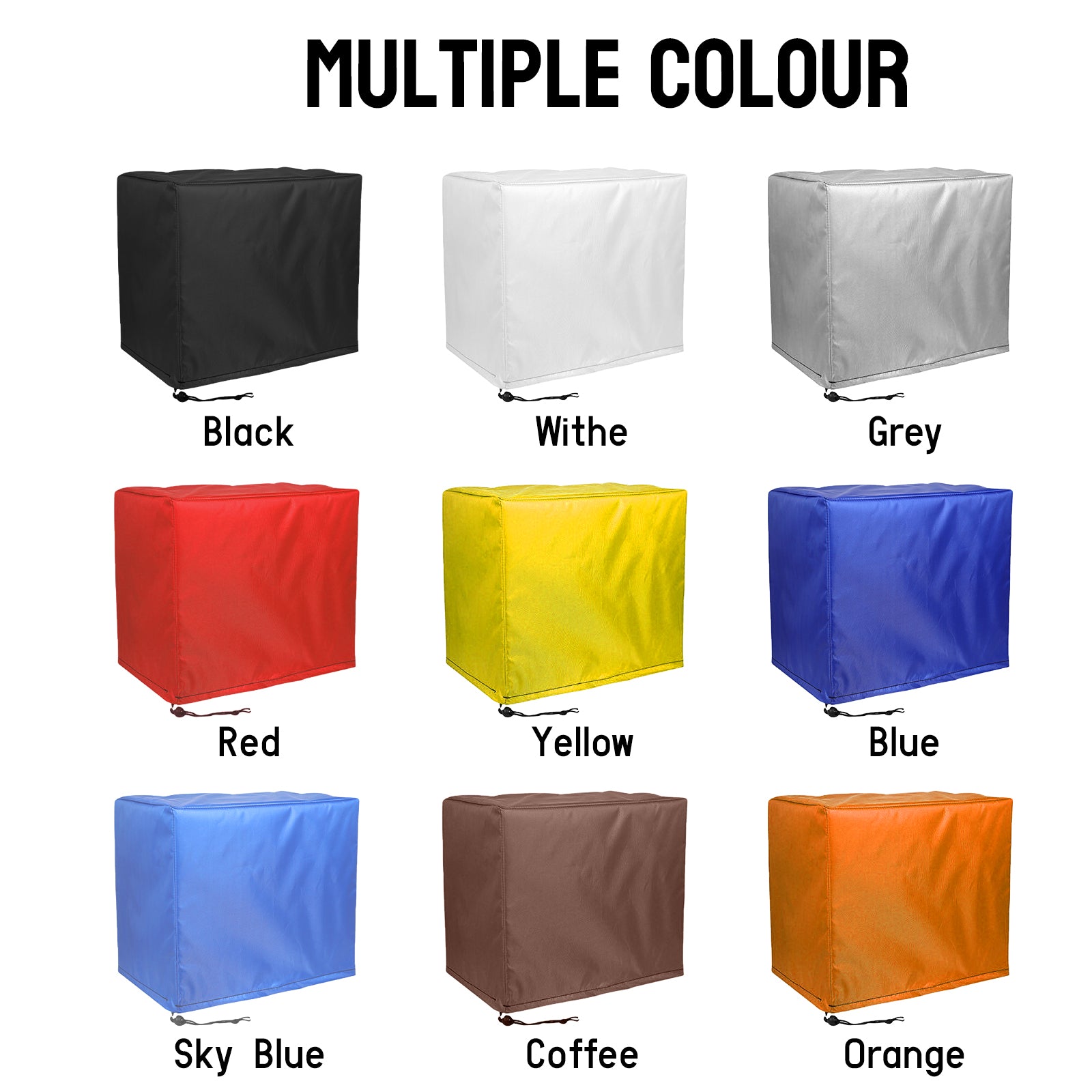 Custom size dust covers for various equipment, furniture, appliances, tools to protect your valuables